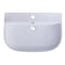 Alfi Brand ALFI brand AB112 28" White D-Bowl Porcelain Wall Mount Bath Sink AB112 - alternate 4